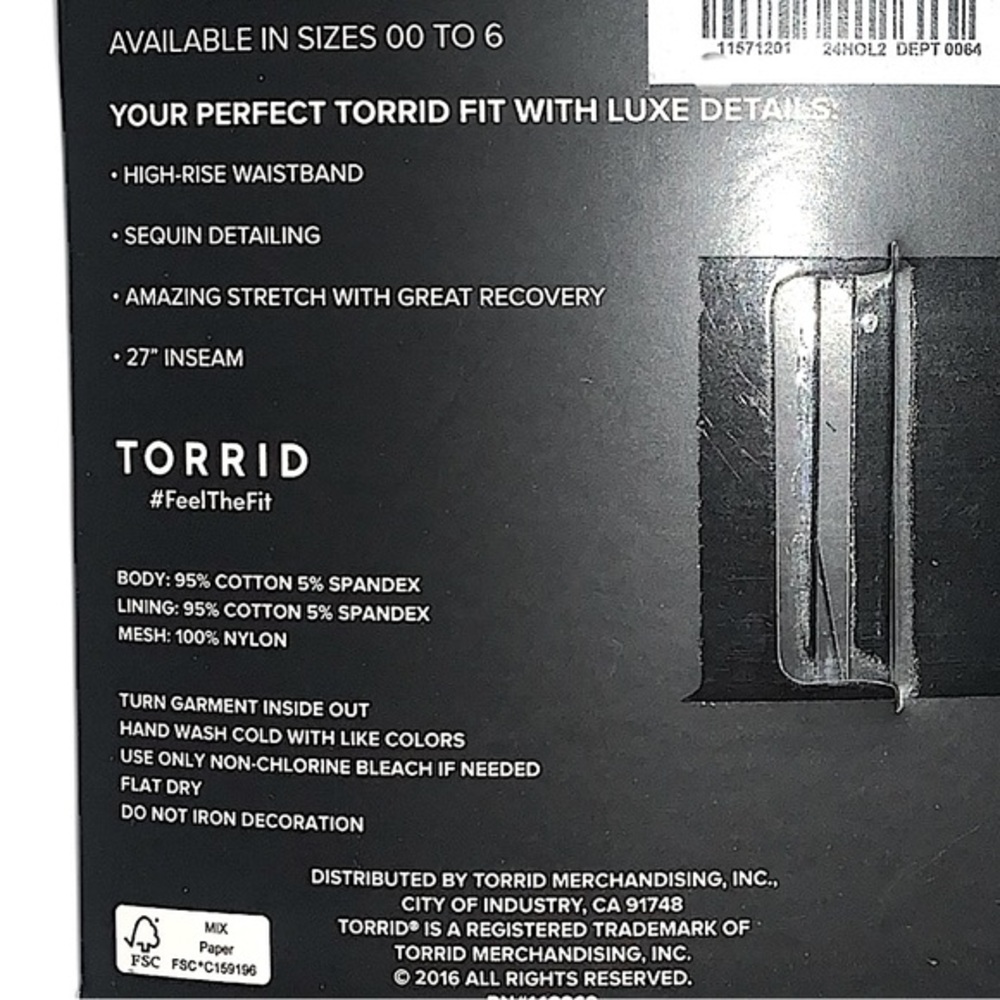 Black Sequin Women's Pants - Picture 4 of 7